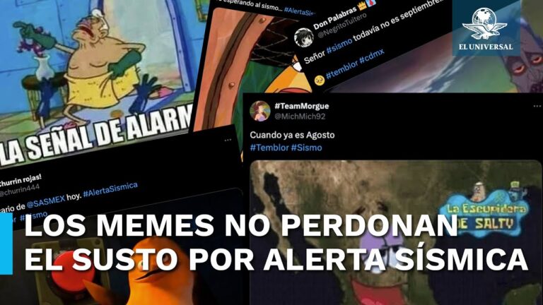 ¿Hubo sismo o solo fue la alerta sísmica? Los memes siguen sin aclararlo