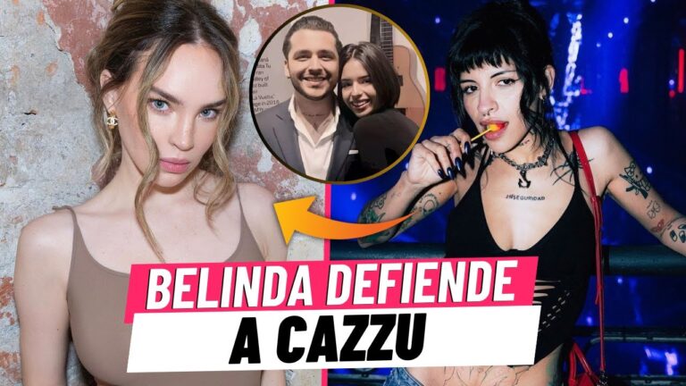 ¿Se viene una colaboración entre Belinda y Cazzu? Un informante asegura haberlas visto trabajando juntas