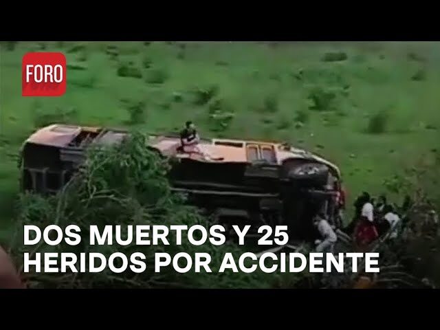 Accidente en autopista por rayo: dos heridos durante fuertes lluvias en Morelia