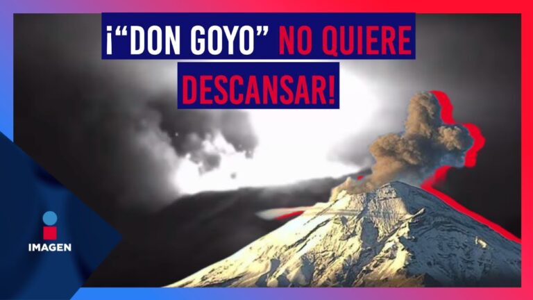 Actualización sobre la actividad del volcán Popocatépetl hoy