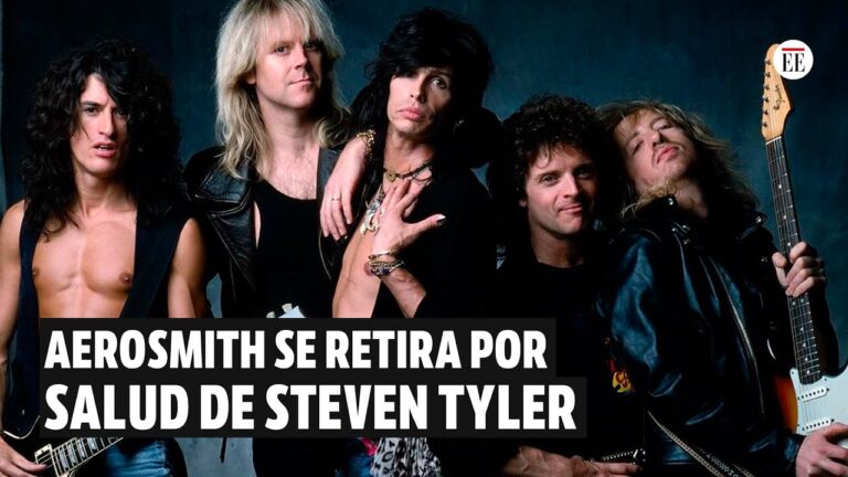 Aerosmith se separa definitivamente por grave lesión de Steven Tyler