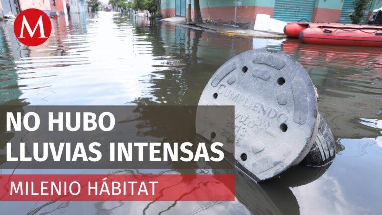 Alivio en Chalco luego de larga inundación