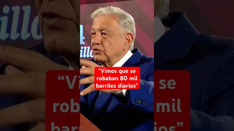 AMLO afirma que refinería Dos Bocas suministrará el 20% de la gasolina en México en una semana