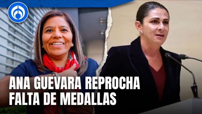 Ana guevara responde a críticas y se atribuye logro de medallas de méxico en parís