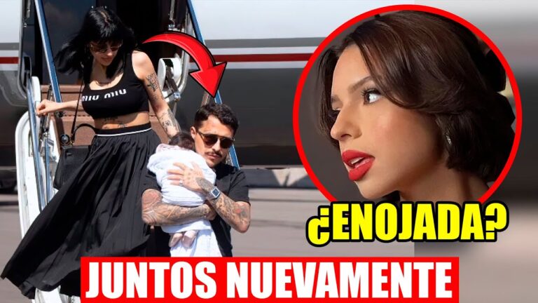 Angela Aguilar acompaña a Christian Nodal en reunión con Cazzu e hija