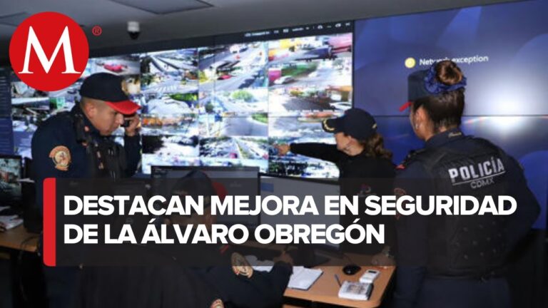 Baja percepción de inseguridad en Álvaro Obregón, celebra alcaldesa