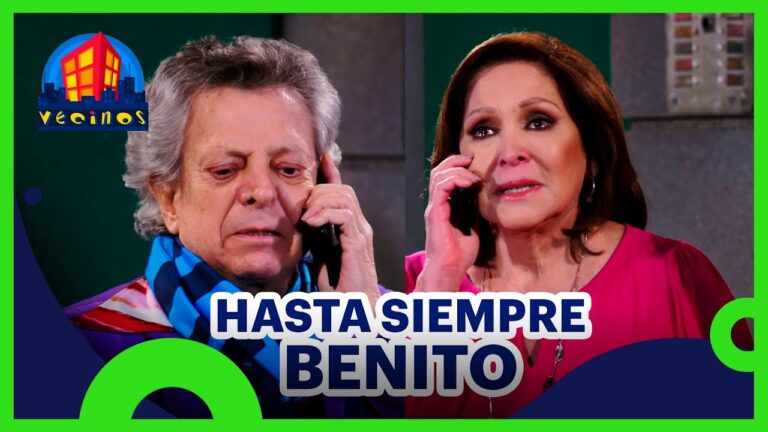 Benito sorprende en nueva temporada de vecinos con emotivo tributo y noticia impactante