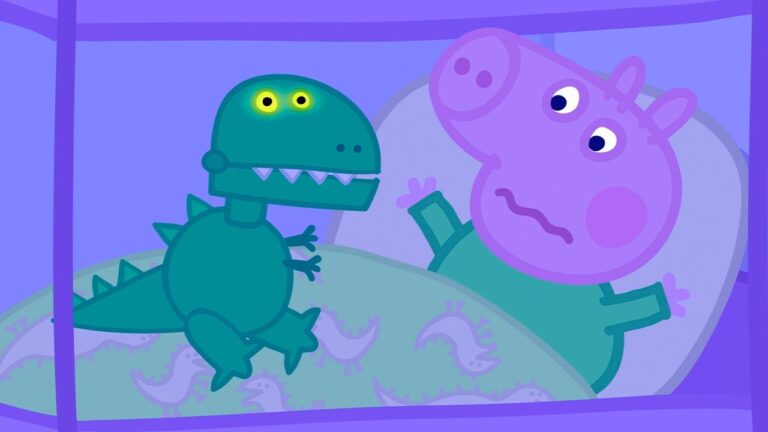 Capítulo completo del dinosaurio robot de George en YouTube: una aventura del hermano de Peppa Pig