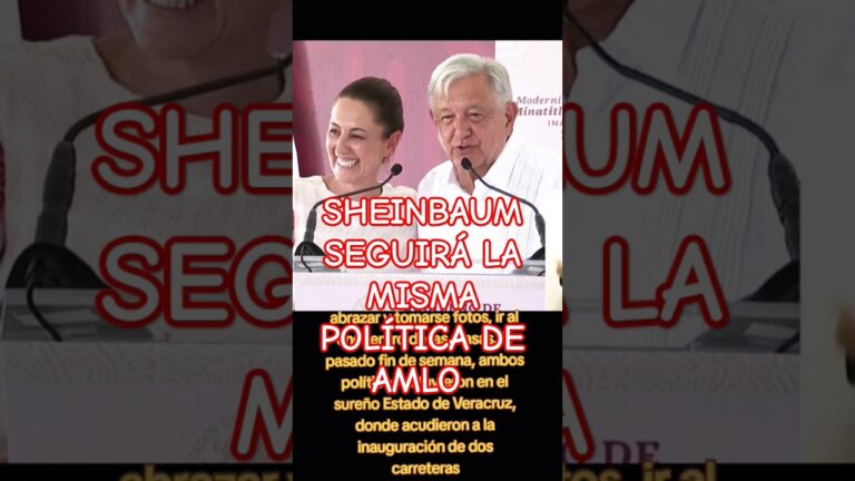 Claudia asegura que su gobierno mantendrá lealtad y continuidad con la ruta establecida por AMLO