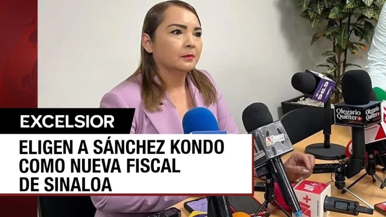 Conoce la labor de la fiscal de Sinaloa Claudia Zulema Sánchez Kondo