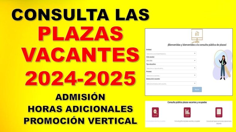 Consulta la asignación de plazas magisteriales de SEP para el ciclo escolar 2024-2025