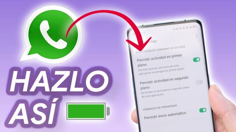 Descubre cómo evitar que WhatsApp agote la batería de tu smartphone