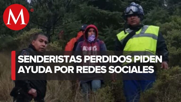 Descubren ocho personas perdidas en el Ajusco