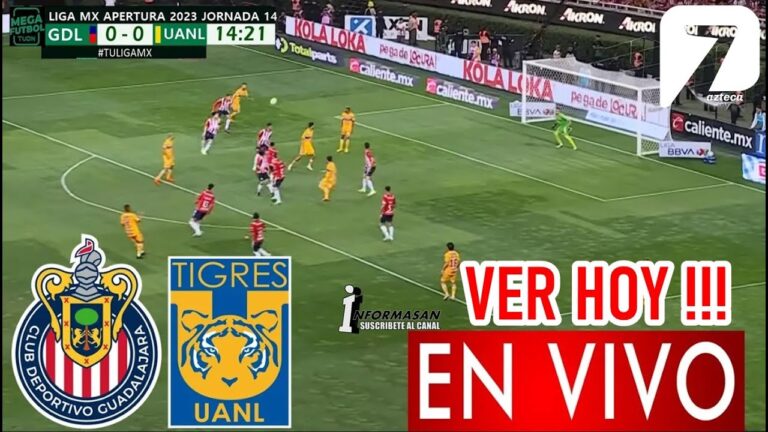 Disfruta del encuentro en directo entre Tigres y Chivas en la jornada 5 de la liga de fútbol