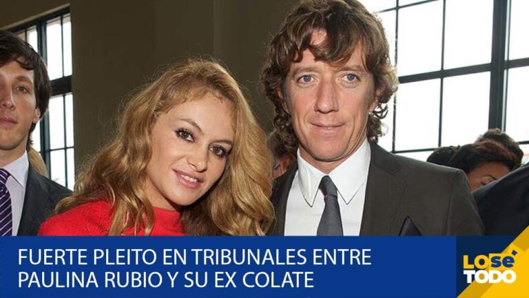 Disputa entre Paulina Rubio y Colate: la artista incrimina a su ex por incumplimiento en la entrega de su hijo