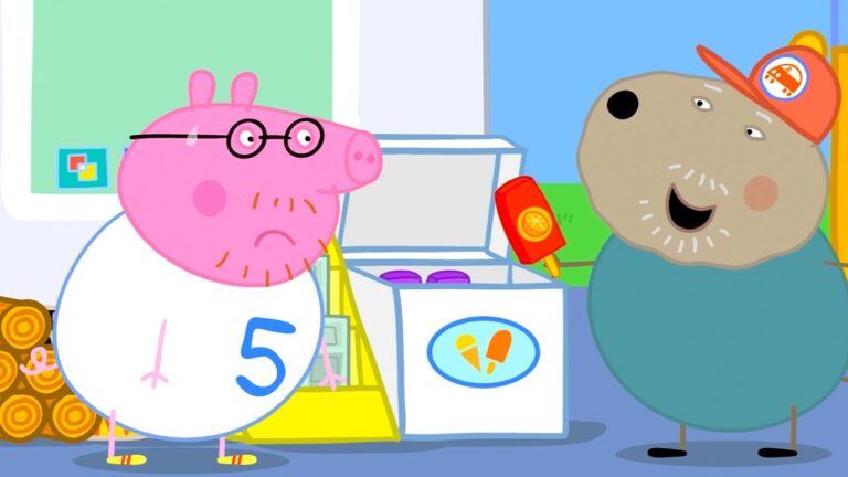 El episodio de Peppa Pig sobre deportes con papá cerdito en español