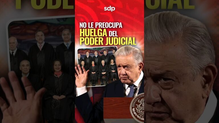 El presidente critica la huelga de empleados del tribunal: &#8220;sin relevancia