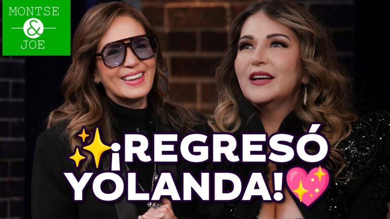 El regreso de Yolanda Andrade a Montse y Joe con cálida bienvenida (VIDEO)