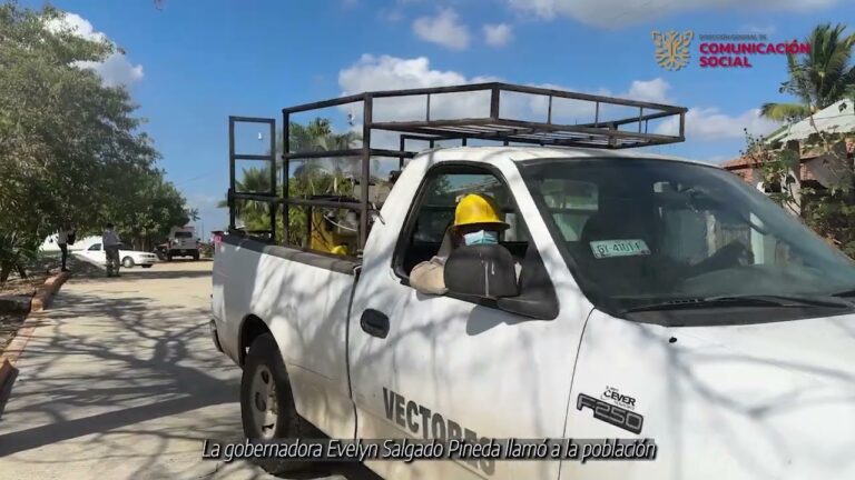 Evelyn Salgado promueve medidas para combatir el dengue en la región guerrerense