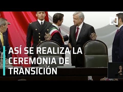 Evento histórico: traspaso de mando presidencial en México