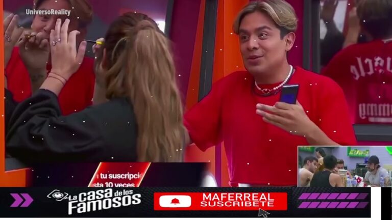 Grabación muestra a Ricardo Peralta con comportamiento sorprendente en reality mexicano