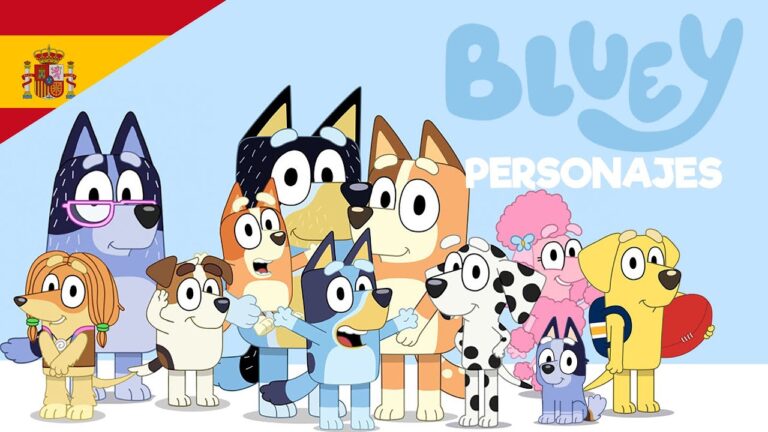 Identificación de personajes en Bluey: Descripción y nombres de los protagonistas para reconocerlos