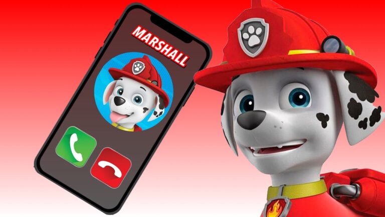 Imágenes de Marshall de Paw Patrol para pintar en el Día del Bombero: 8 diseños para descargar