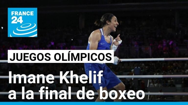 Imane Khelif se emociona al lograr medalla en los Juegos Olímpicos de París