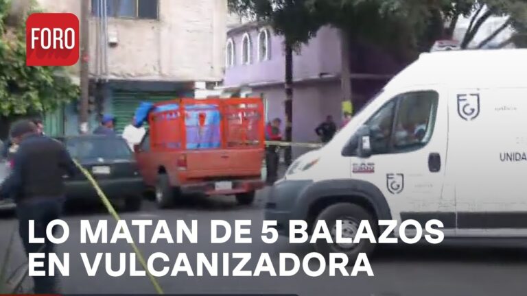 Incidente trágico en vulcanizadora de Iztapalapa