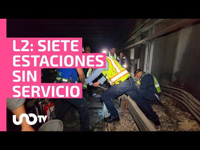 Inconvenientes en el servicio del metro hoy, retrasos y cierre parcial de estaciones en dos líneas