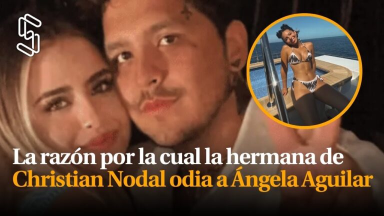 La razón por la que Ángela Aguilar y la hermana de Christian Nodal no mantienen una buena relación