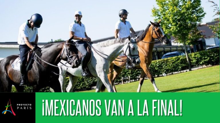 México fuera de la final ecuestre en París 2024 por sorprendente motivo