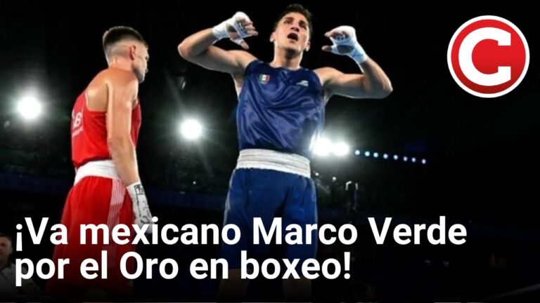 México gana medalla gracias al impresionante combate de Marco Verde