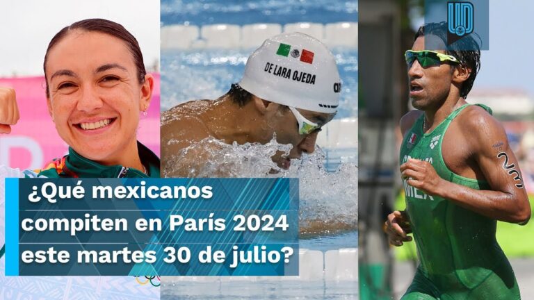 Olimpiadas en paris 2024: horario de los atletas mexicanos para el martes