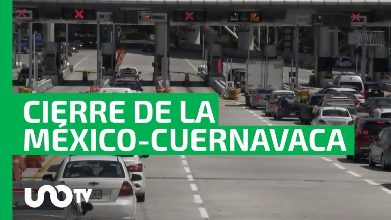 Opciones de ruta ante el cierre en la vía méxico-cuernavaca