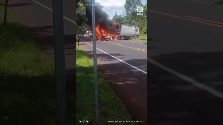 Operativo de búsqueda de policías locales en Tangamandapio, Michoacán