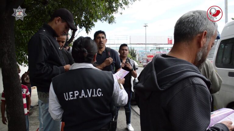 Operativo de seguridad activado para proteger a mujeres de violencia y delitos en Chimalhuacan