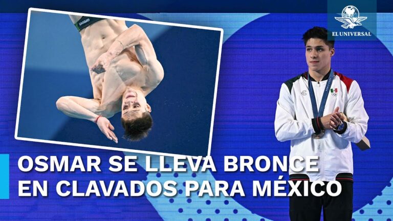 Osmar Olvera persigue nueva medalla: dónde ver semifinales de trampolín 3 m en los olímpicos de París