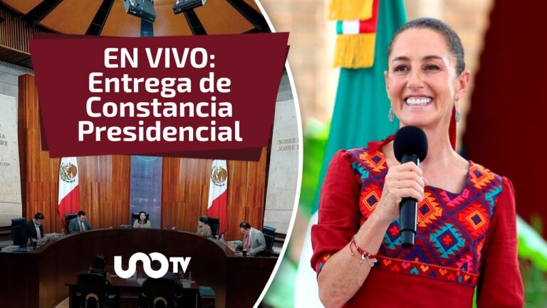 Quienes acompañaron a Claudia Sheinbaum en la entrega de constancia de mayoría en el TEPJF?