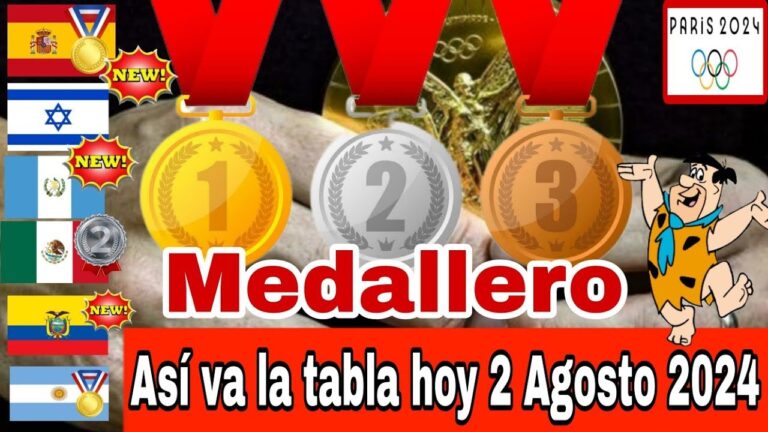 Resultados de las medallas olímpicas en París: Preseas del viernes 2 de agosto