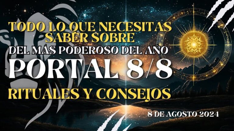 Ritual efectivo para mejorar fortuna y bienestar en el portal 888 el 8 de agosto