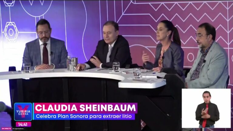 Sonora detalla planes de desarrollo a Claudia Sheinbaum