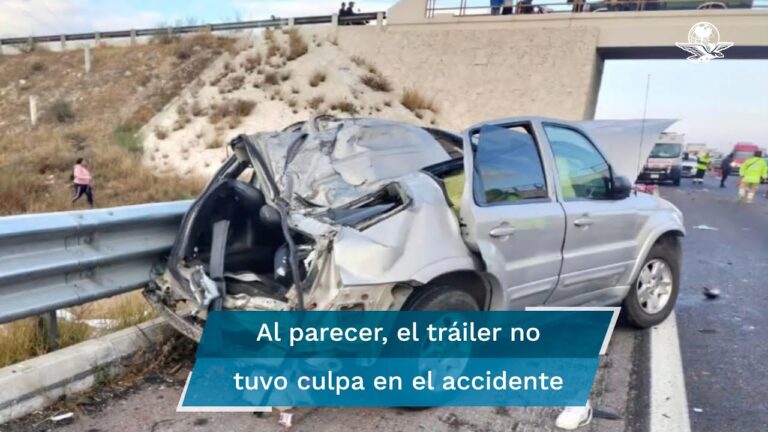 Tragedia: lamentable accidente de tránsito en Puebla es captado en video