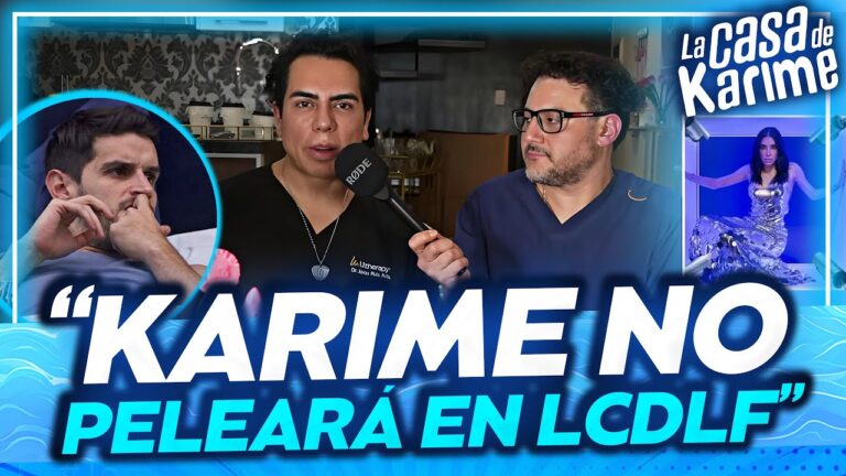 Transmisión en vivo desde la residencia de los personajes populares de México: Karime Pindter revela detalles a Agustín Fernández