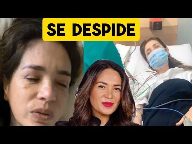 Triste noticia: la mascota de Yolanda Andrade falleció en sus brazos