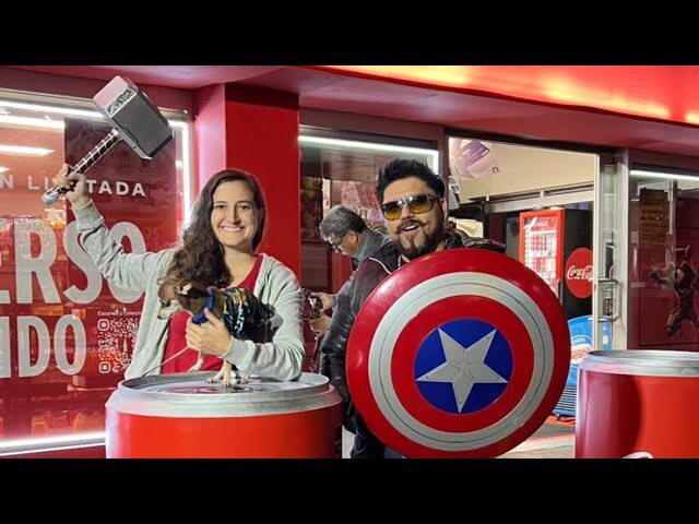 Ubicación de la tienda oxxo de marvel en colaboración con coca cola y cómo llegar