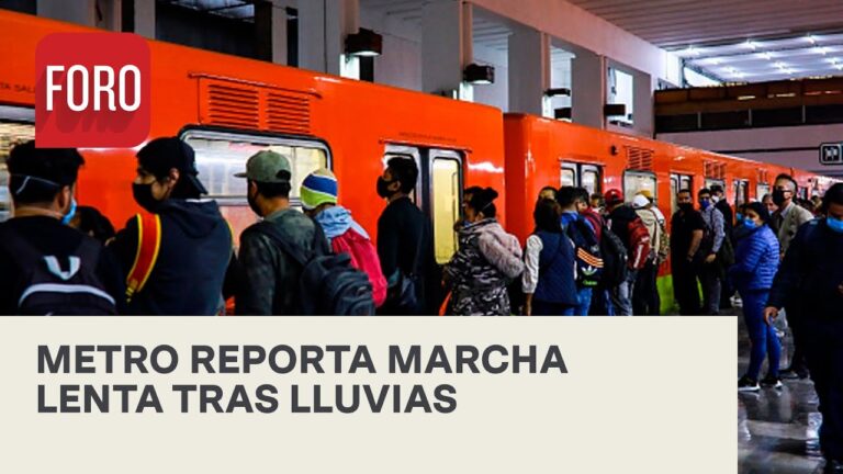 Últimas noticias del metro de la Ciudad de México: incidente en estación Constitución; marcha lenta por lluvias