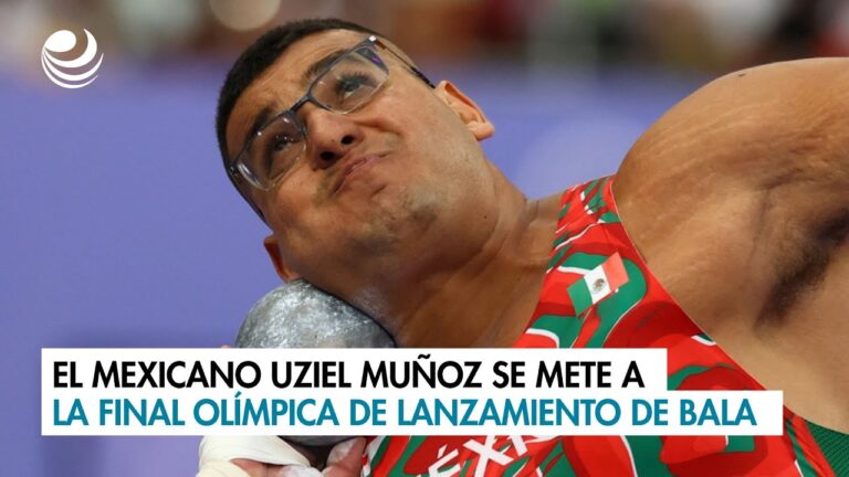 Uziel muñoz clasifica a la final de impulso de bala en parís; competirá por medalla el sábado