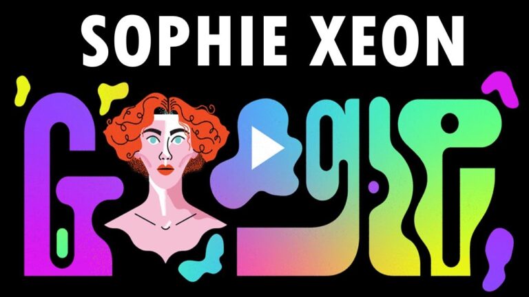 ¿El motivo de la celebración del Google Doodle hoy? La artista Sophie Xeon