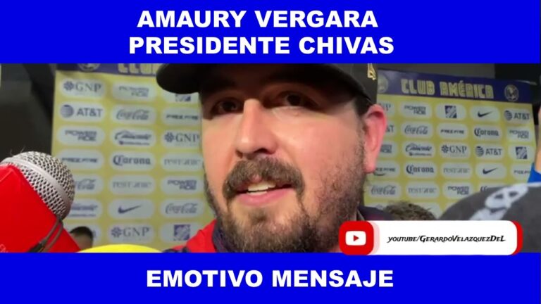 Comunicado de decepción de los seguidores de Chivas tras mensaje de Amaury Vergara